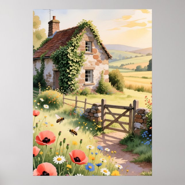 Meadowlight Cottage Poster (Framsidan)