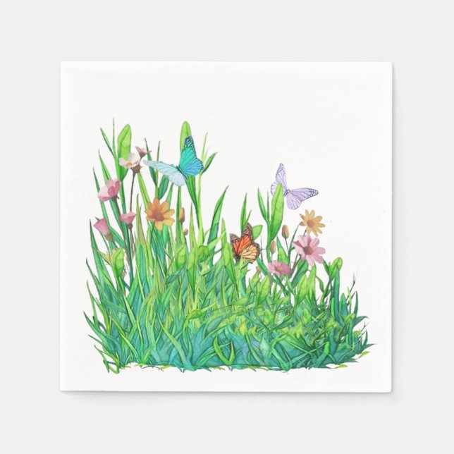 Meadow's Delight Pappersservett (Framsidan)