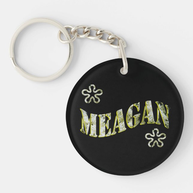 Meagan, Dam Namn Logotyp (Framsidan)