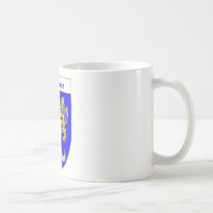 Meagher vapensköld-/familjvapensköld kaffemugg