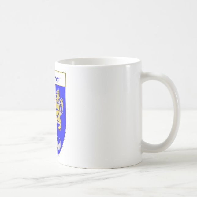 Meagher vapensköld-/familjvapensköld kaffemugg (Höger)