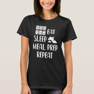Meal Prep Ideas Viktförlust Fitness Container Reci T Shirt