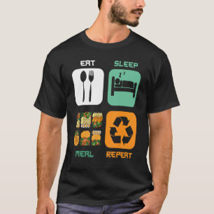 Meal Prep Ideas Viktförlust Fitness Container Reci T Shirt