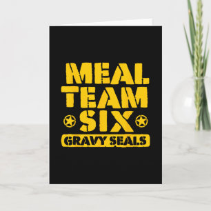 Meal Team Six Gravy Seals  Kort