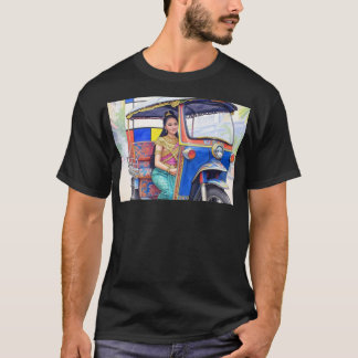 Mealea Rides A Self Driving Tuk XII T Shirt