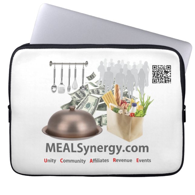 MEALSynergi - Laptop sleeve 13 tum (Framsidan)