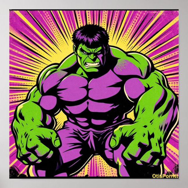 MEAN GREEN FIGHTIN' MACHINE POSTER (Framsidan)