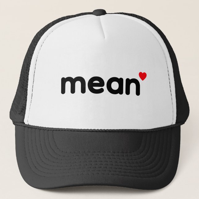 mean™ Trucker Hatt Keps (Framsida)