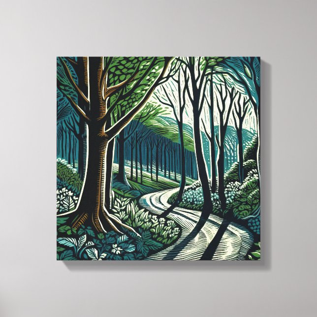 Meander Canvastryck (Framsida)