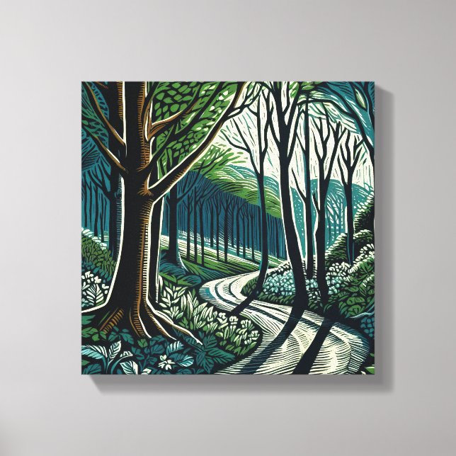 Meander Canvastryck (Framsida)