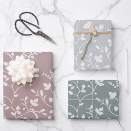 Meandering Florals Gentle Muted Botanicals