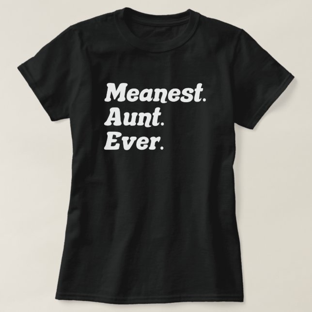 Meanest Moster någonsin Coola Birthday Moster Funn T Shirt (Design framsida)