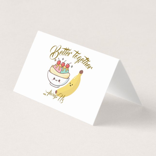 Meaningful Gift for Couples – Elegant Love Kort (Framsida)