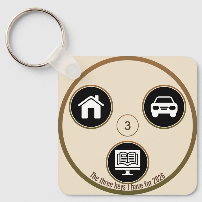 Meaningful Keys of Today & Tomorrow Nyckelring (Framsida)