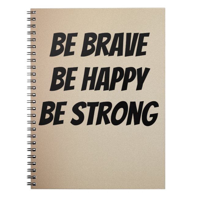 Meaningful Motivational Positive Quote Anteckningsbok (Framsidan)