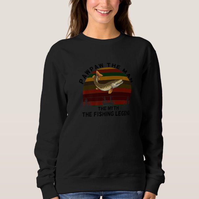 Meaningful PAWPAW Man Myth Legend Musky Fishing Pr T Shirt (Framsida)