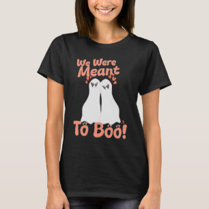 Meant till Boo Cute Halloween Spöken Tecknad T Shirt