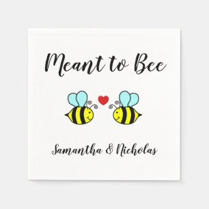 Meant to Bee - Cocktail Napkin Pappersservett