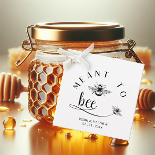 Meant to Bee, Kraft, Elegant Modern, Bee Gåvor Etiketter