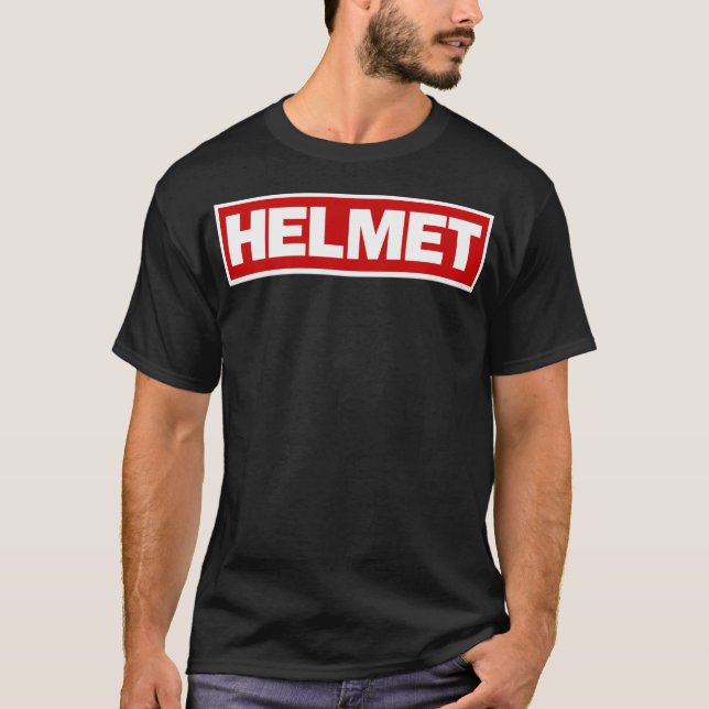 Meantime Helmet T Shirt (Framsida)