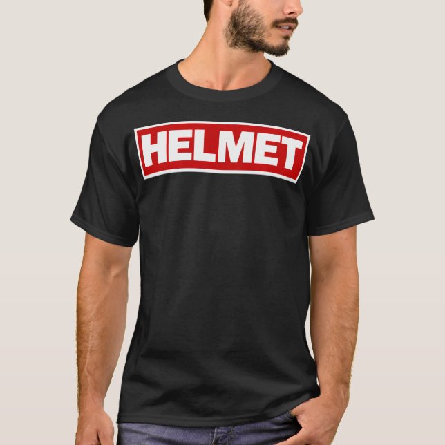 Meantime Helmet T Shirt (Framsida)