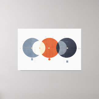 Measured Continuum Canvastryck