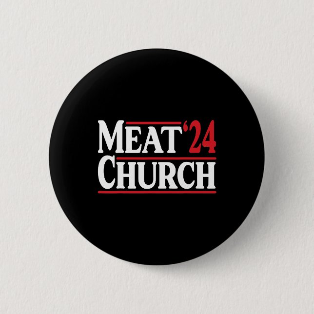 Meat Church 24 Bbq  Knapp (Framsida)