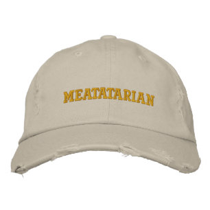 Meatariska Broderad Keps