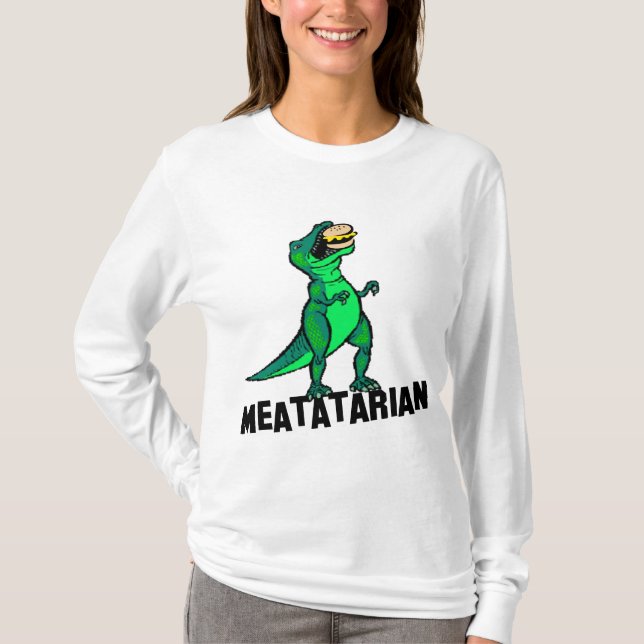 Meatatarian Tee Shirt (Framsida)