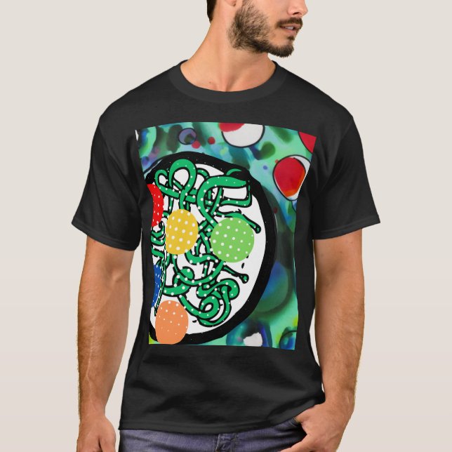 Meatball Galenhet T Shirt (Framsida)