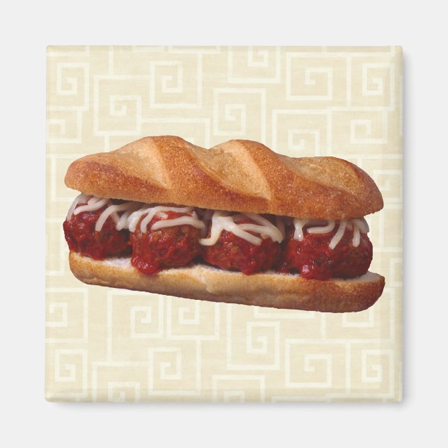 Meatball Sub Magnet (Framsidan)