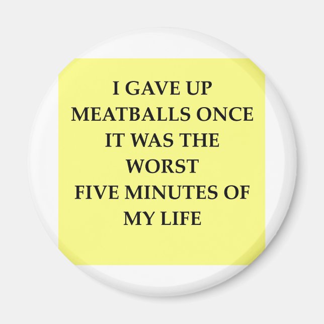 MEATBALLS.jpg Magnet (Framsidan)