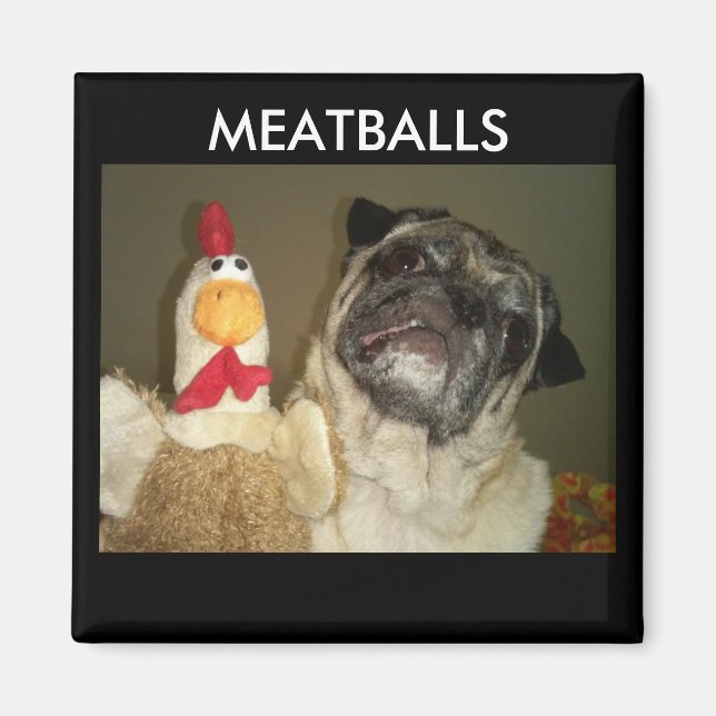 MEATBALLS MAGNETS MAGNET (Framsidan)