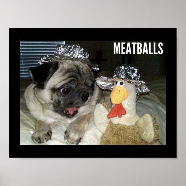 MEATBALLS POSTER (Framsidan)