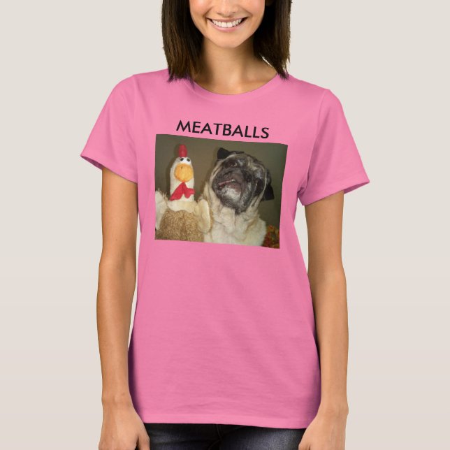 MEATBALLS TEE SHIRT (Framsida)