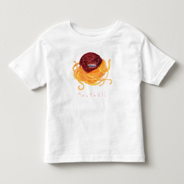 Meatballskjorta T Shirt (Framsida)