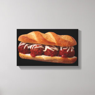 MeatballSub Canvastryck