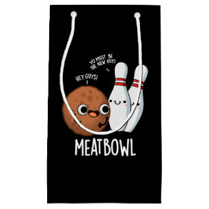 Meatbowl Funny Meatball Pun Mörk BG