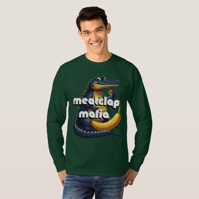 Meatclap Mafia Game Sublime t-shirt (Hel framsida)