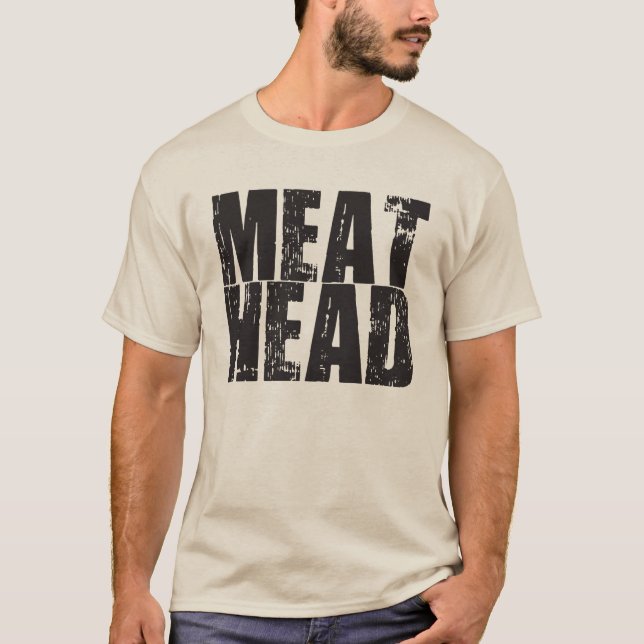Meathead - Bodybuilding Shirt Tröja (Framsida)