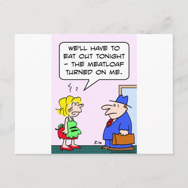 meatloaf har aktiverat mig vykort (Framsida)