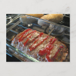 Meatloaf! Mottagningskort Vykort