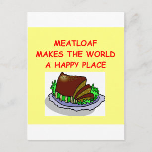 meatloaf vykort