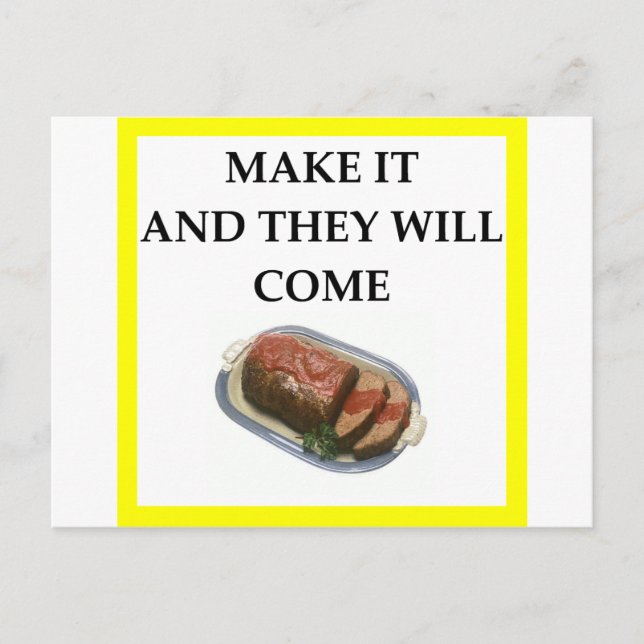 meatloaf vykort (Framsida)