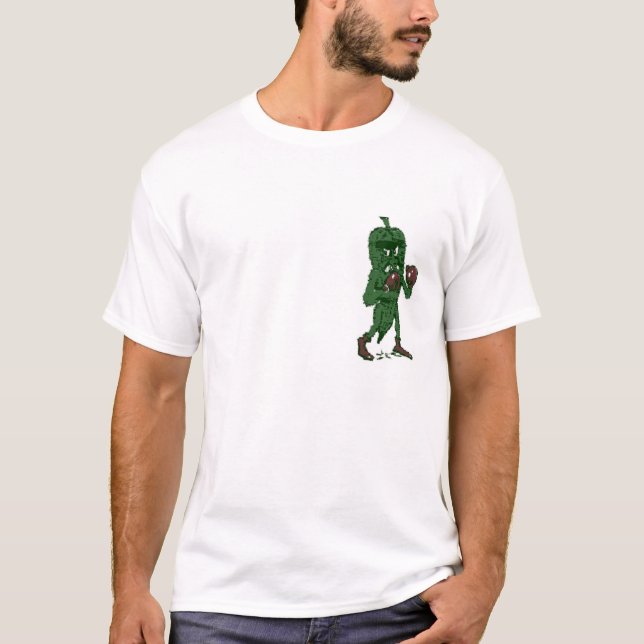 Meaty Okra T Shirt (Framsida)