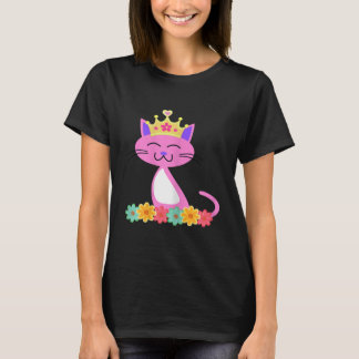 Meautastic Princess Cat Princess med T Shirt