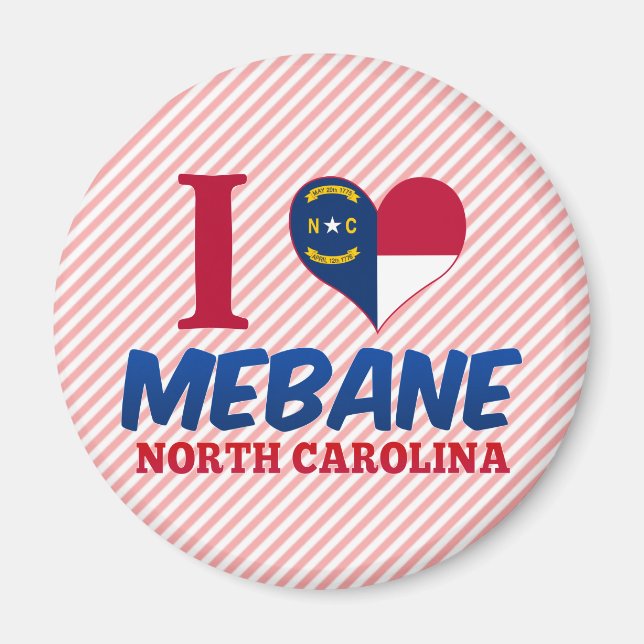 Mebane, North Carolina Magnet (Framsidan)