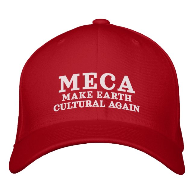 MECA Embroized Hat Broderad Keps (Framsida)