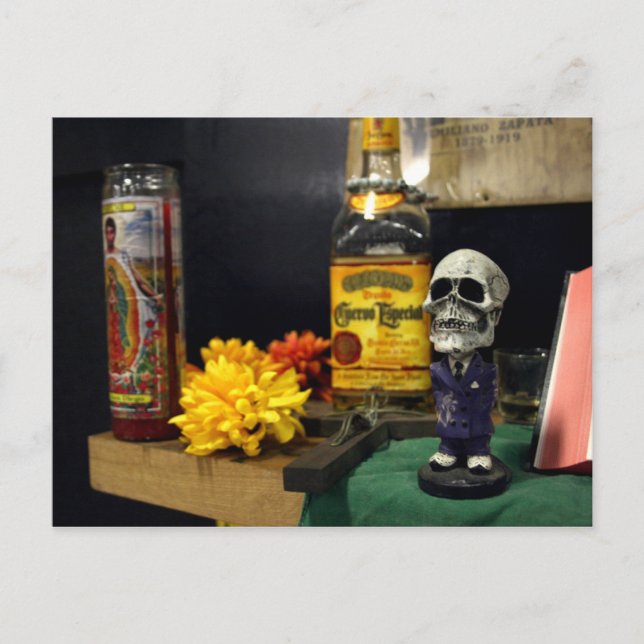 MECA:s festival i Day of the dead 2008 Vykort (Framsida)