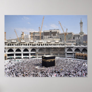Mecca Arabi Makkah Saudiarabien Poster